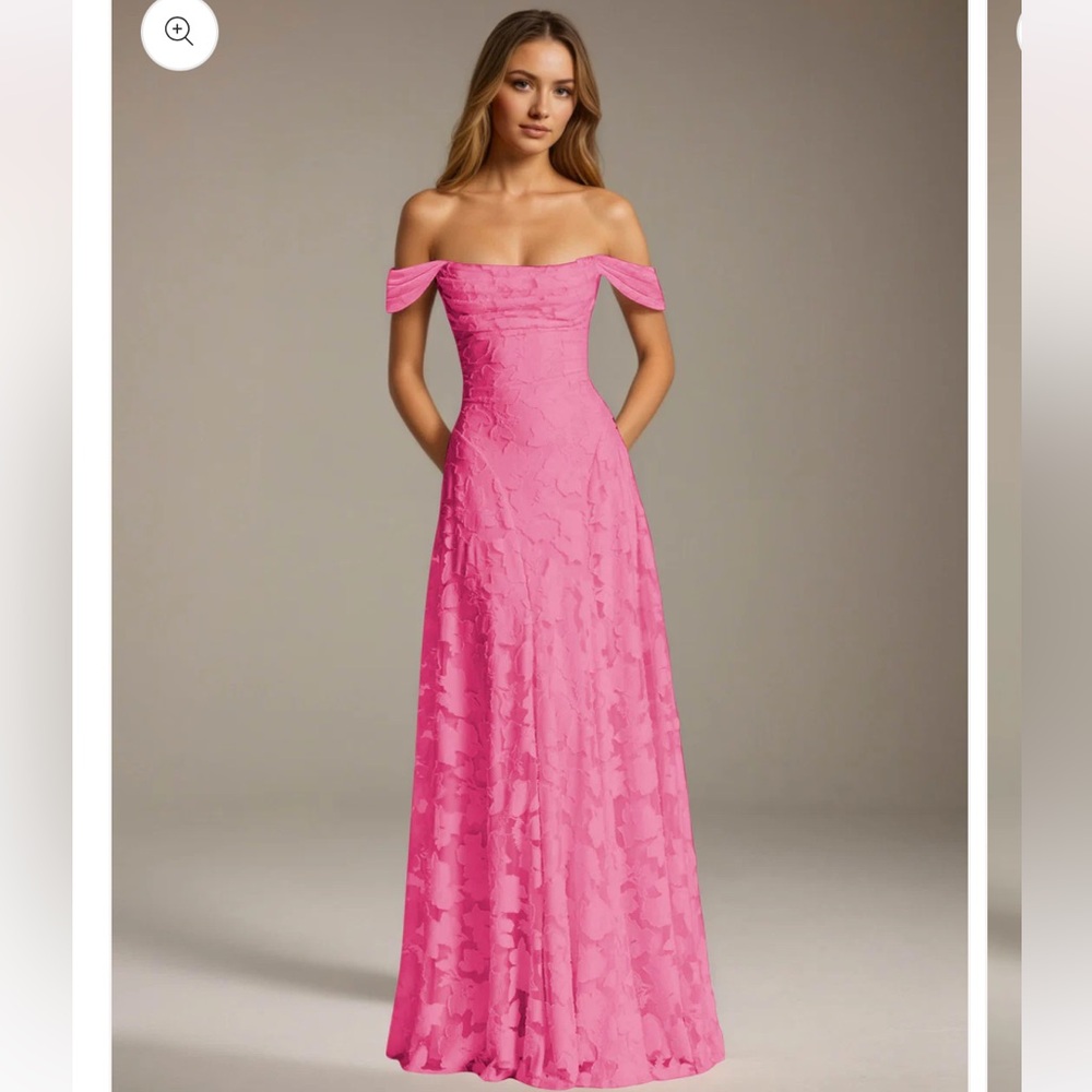 Mollyevers hot pink formal dress